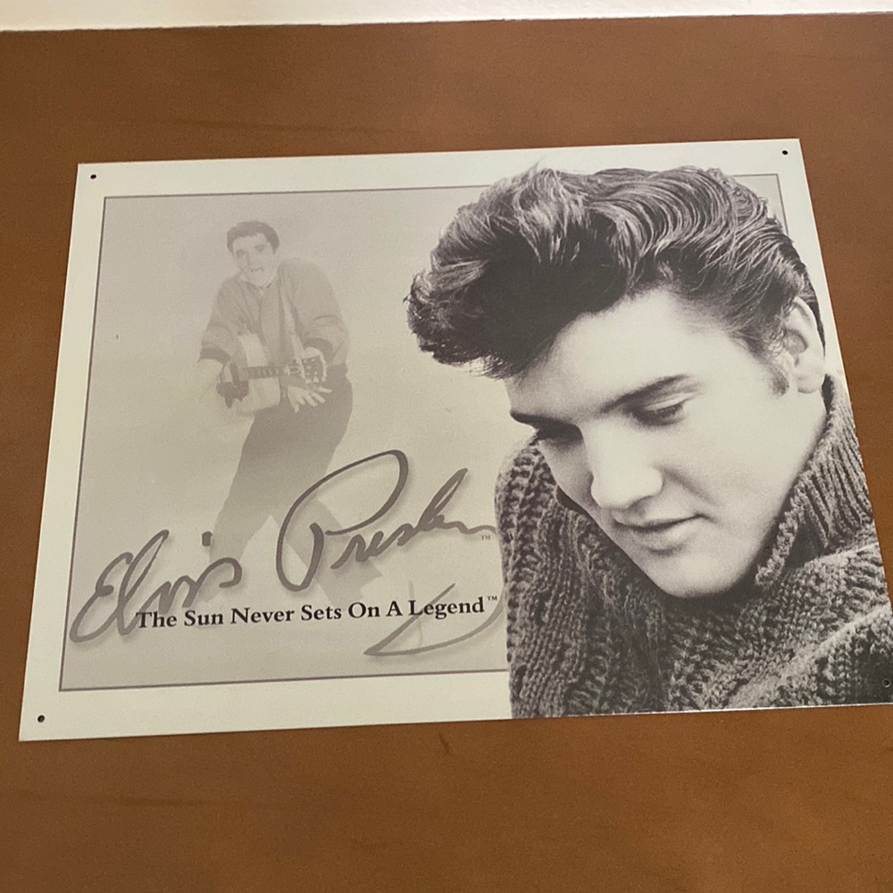 Elvis Presley Metal Picture